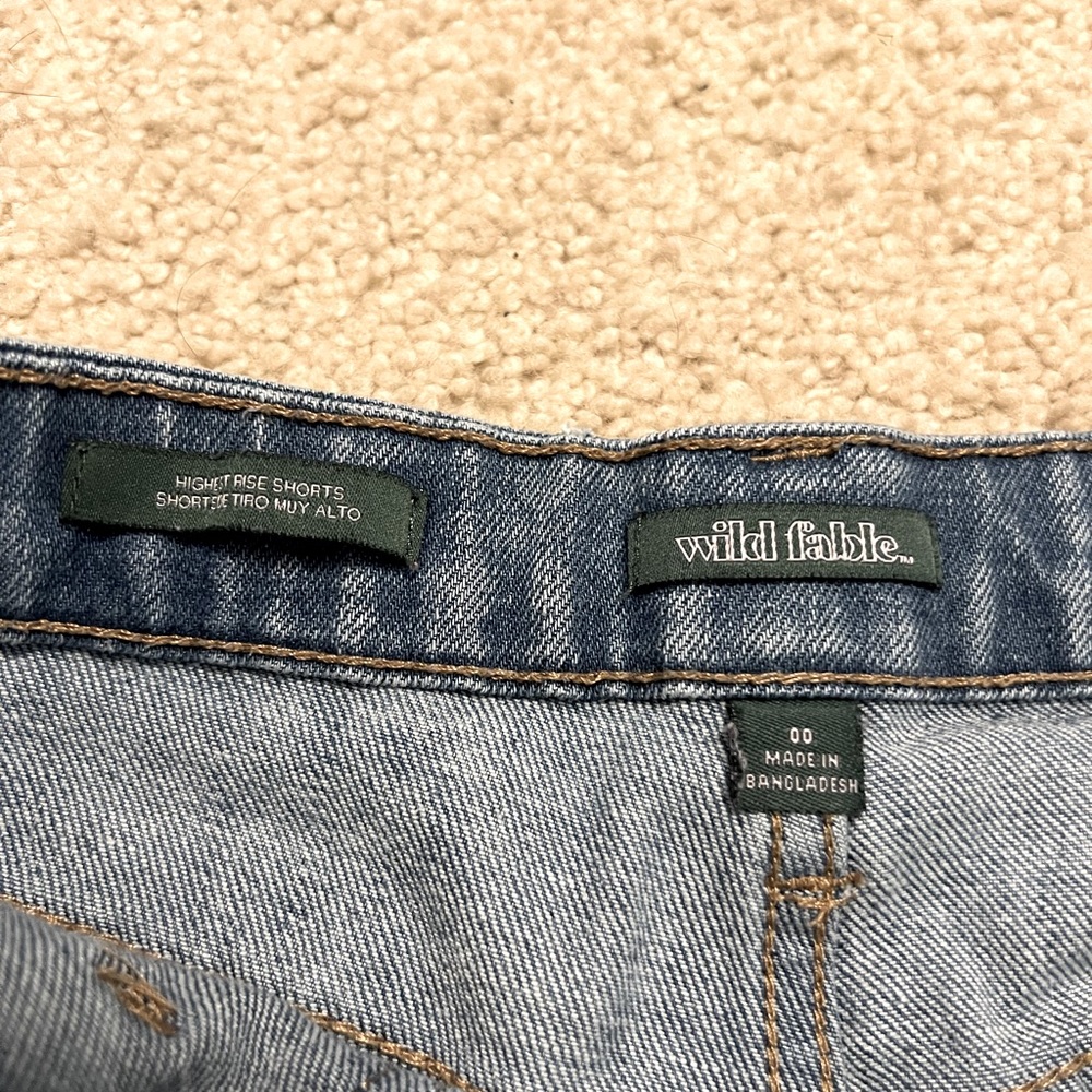 High rise jean shorts - Picture 4 of 5